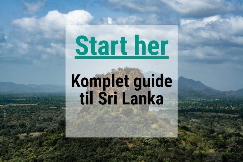 Sri lanka rejse guide