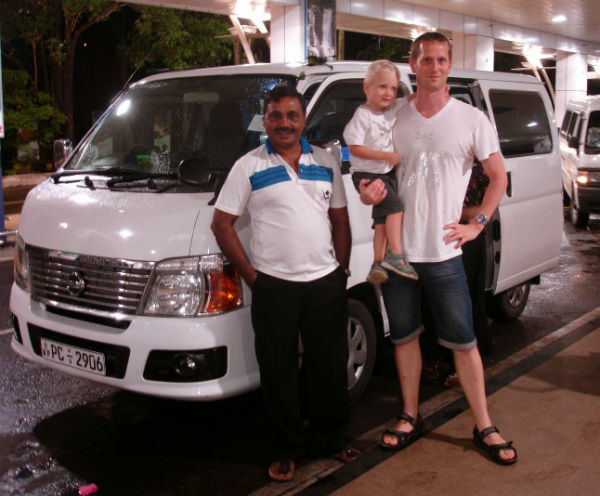 Privat chauffør Sri Lanka