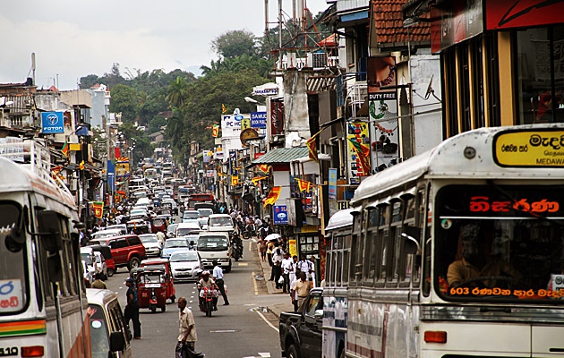 Trafikken på Sri Lanka