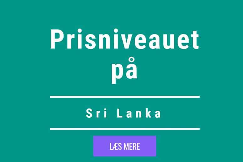 Prisniveuet på sri lanka