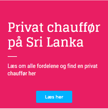 Privat chauffør til sri lanka