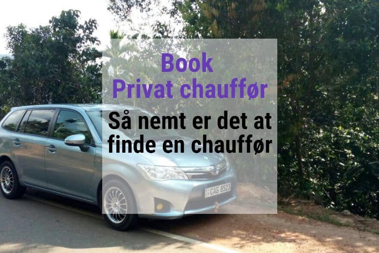 Book chauffør